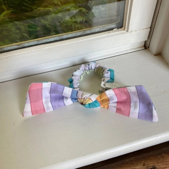 J. Crew Multicolor Hair Bow Tie - Picture 3 of 5